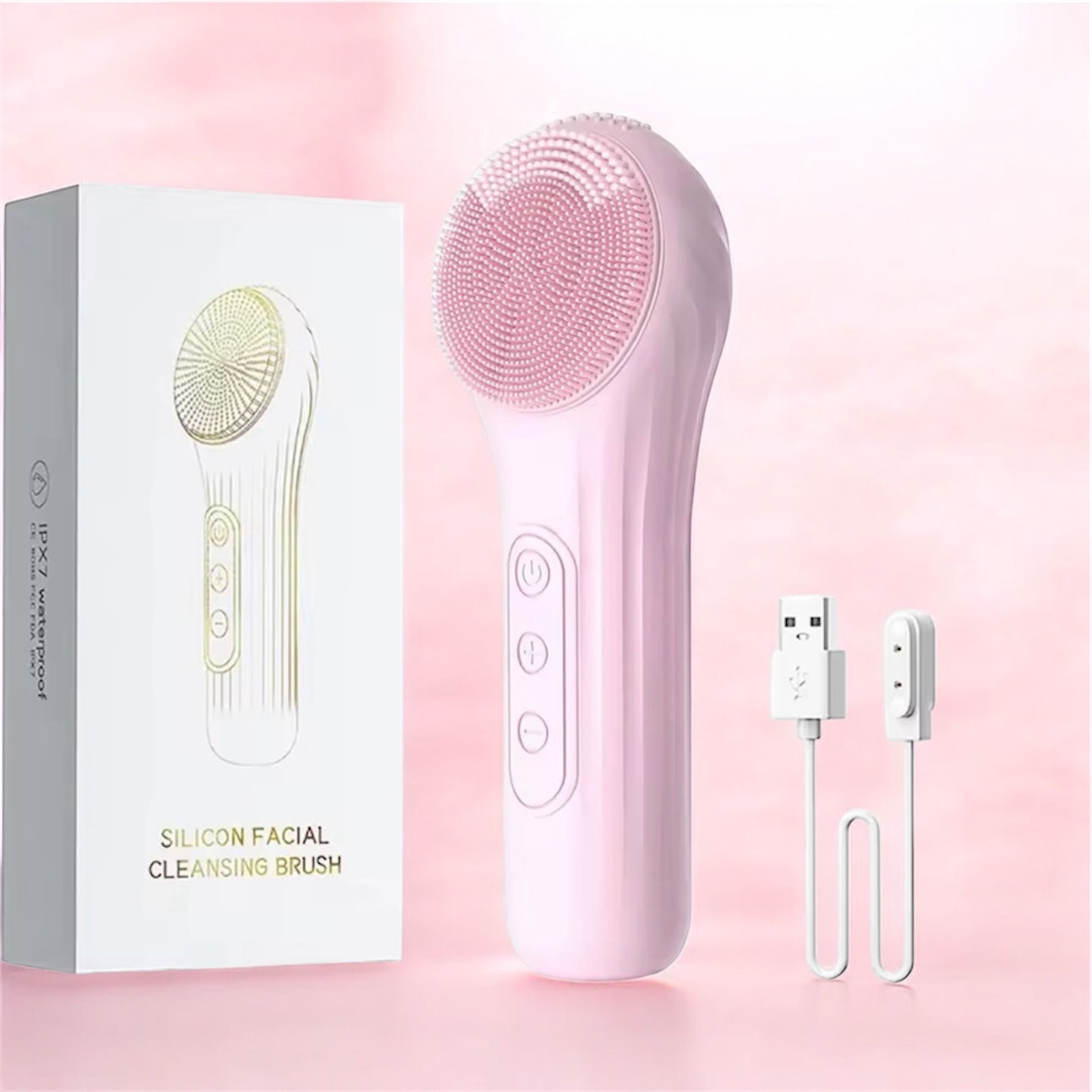 SkinAura™-Brosse nettoyante visage en silicone